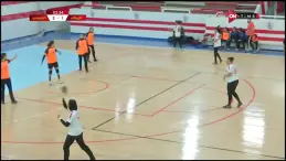 محمد عواد حارس مرمى نادي الزمالك أثناء التدريب