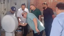 محطة غاز بوتاجاز في الشيخ زويد بشمال سيناء