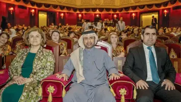 فعالية ثقافية بكتارا تعرض التراث الطاجيكي