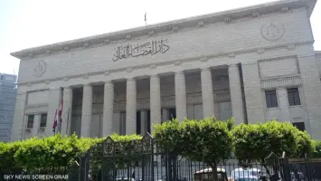 محكمة جنايات الإسكندرية خلال جلسة محاكمة