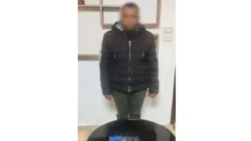 عملية ضبط محتال إلكتروني في رأس البر