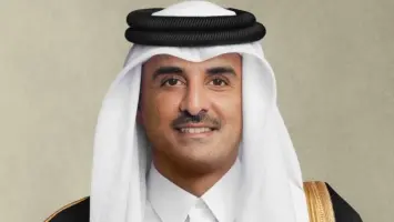 أمير قطر يتحدث مع رئيس وزراء العراق عبر الهاتف