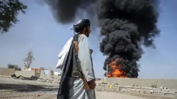 غارة جوية باكستان على حركة طالبان في قندهار