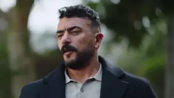 مشهد درامي من مسلسل علي كلاي بحضور أحمد العوضي ودرة