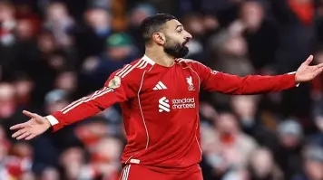 محمد صلاح في ليفربول ضد جالاتا سراي