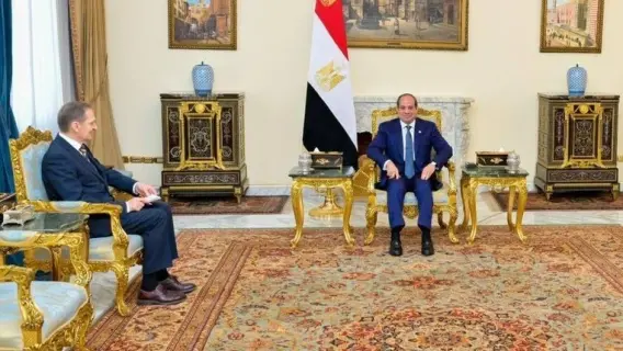 تنسيق مصري روسي رفيع المستوى.. السيسي يستقبل رئيس الاستخبارات الروسية