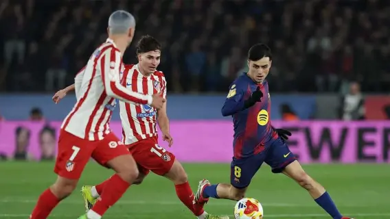 مباراة برشلونة ضد أتلتيكو مدريد