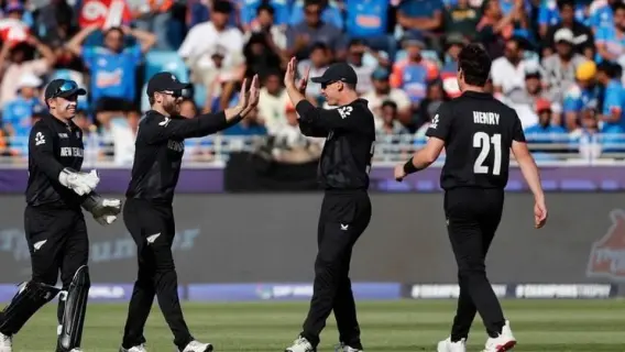 نيوزيلندا تكتسح جنوب أفريقيا وتبلغ نهائي كأس العالم للكريكت T20 لعام 2026 في ليلة الأرقام القياسية