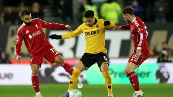 مباراة ليفربول ضد وولفرهامبتون