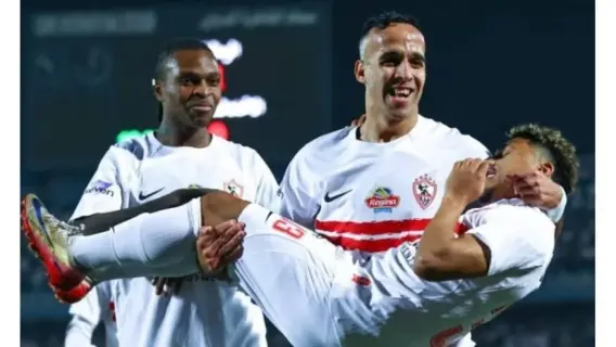 مباراة بين فريقي الزمالك وإنبي في الدوري المصري الممتاز