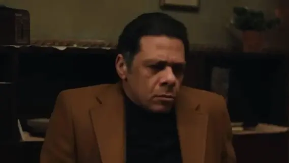 مشهد درامي من مسلسل حكاية نرجس يظهر لحظة القبض والتحقيقات